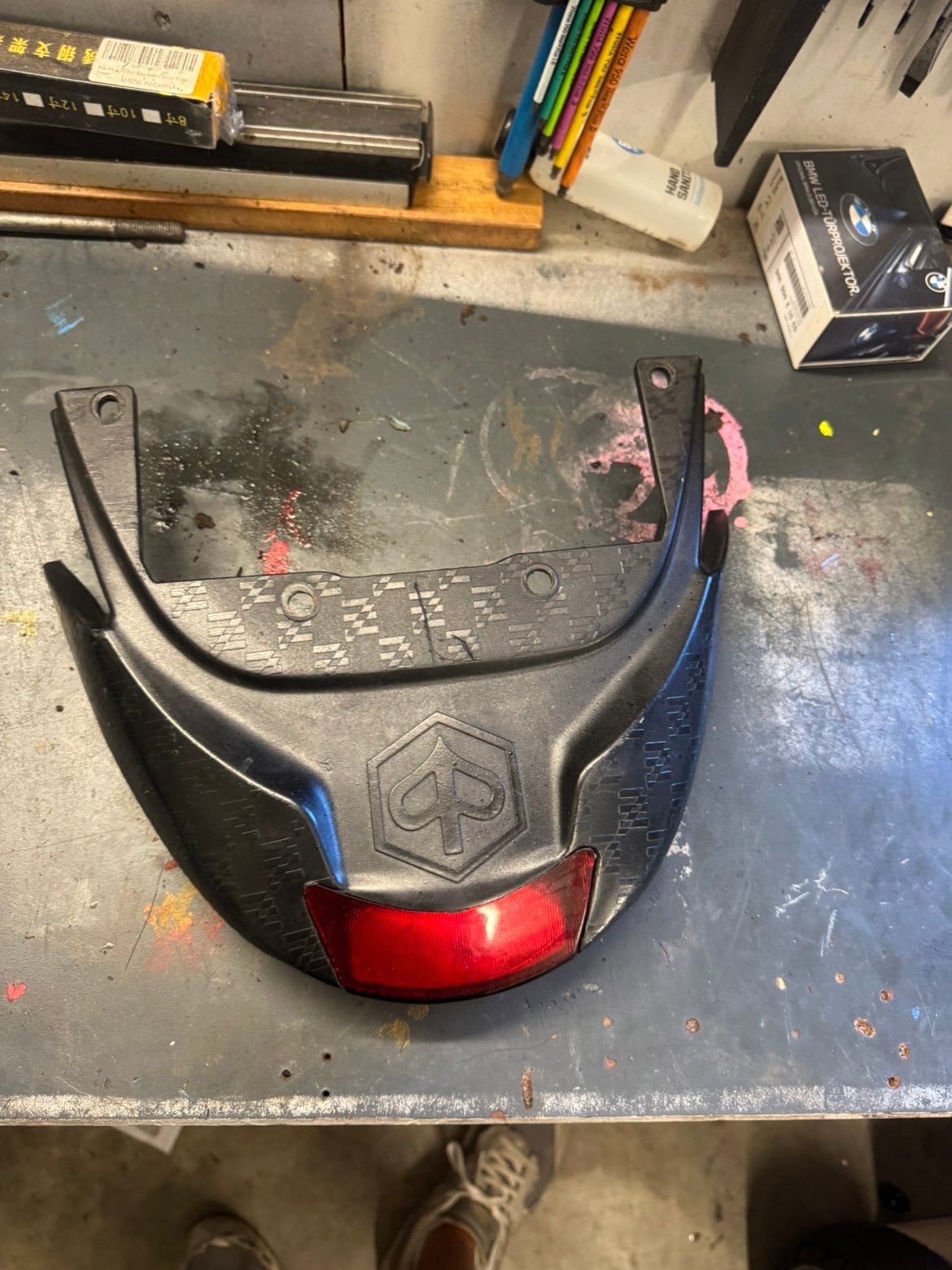 Piaggio Zip Spoiler+Achterlicht, Ophalen of Verzenden, Zo goed als nieuw, Overige typen, Piaggio
