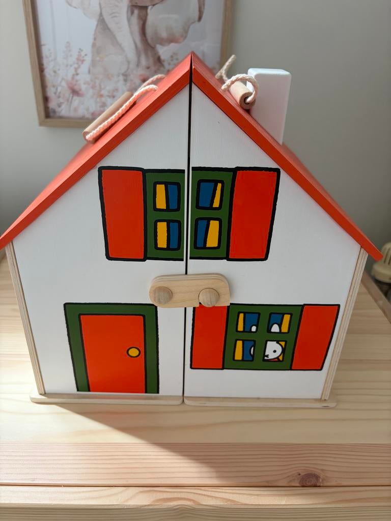 Houten Nijntje speelhuis van HEMA, Ophalen of Verzenden, Zo goed als nieuw, Overige typen