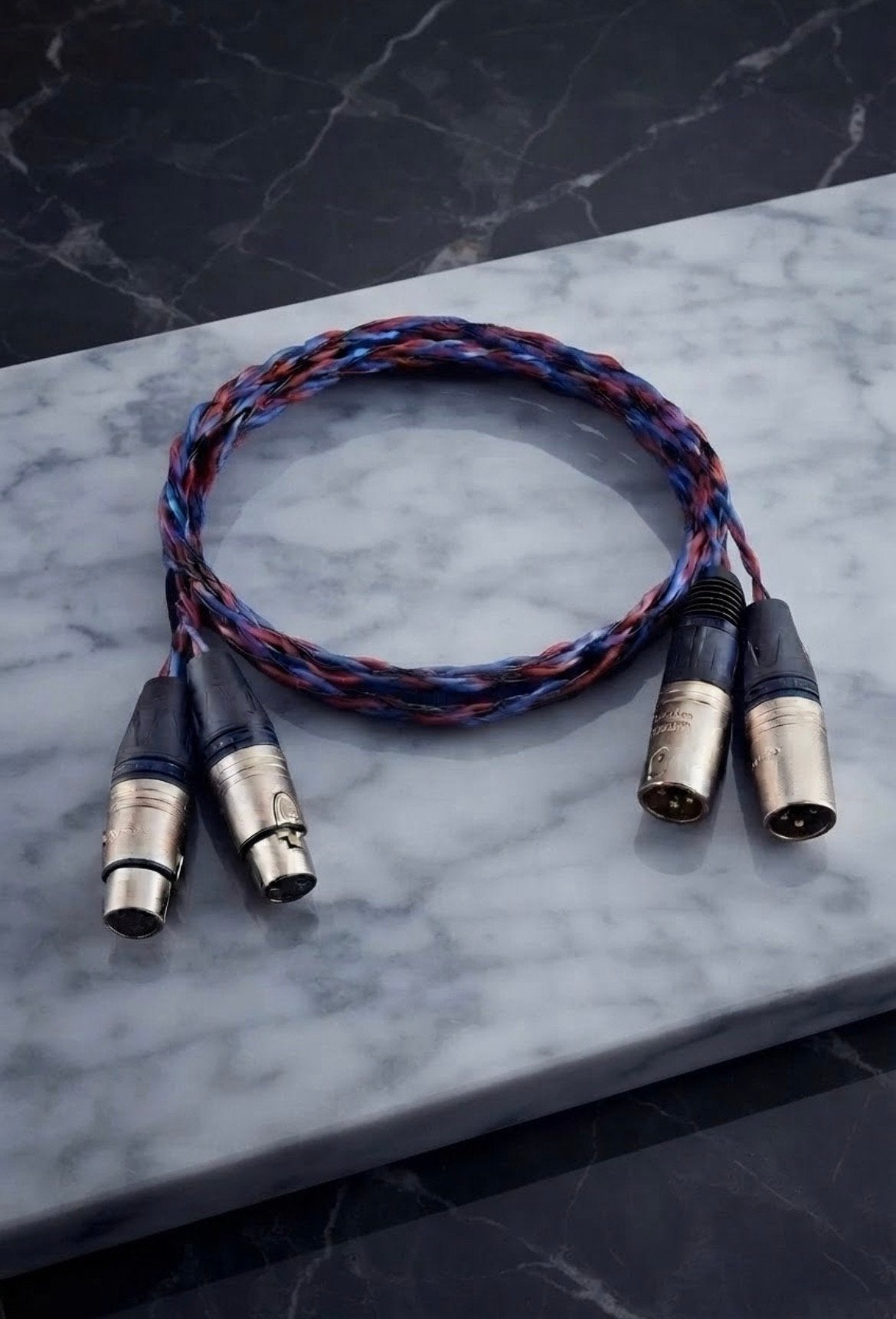 Kimber PBJ XLR Kabelset 60cm – Analoge Klassieker, Ophalen of Verzenden, Zo goed als nieuw, Minder dan 2 meter, Interlink-kabel