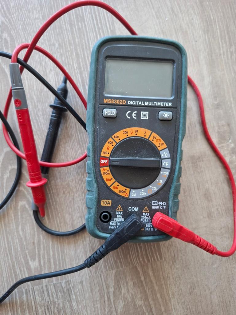 MS8302D Digitale Multimeter - Zo goed als nieuw, Ophalen