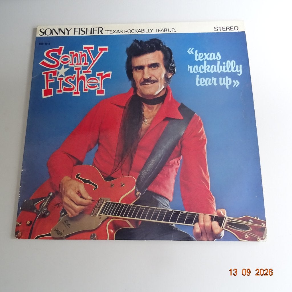 Sonny Fisher - Texas Rockabilly tear up, LP, Gebruikt, 10 inch, Verzenden