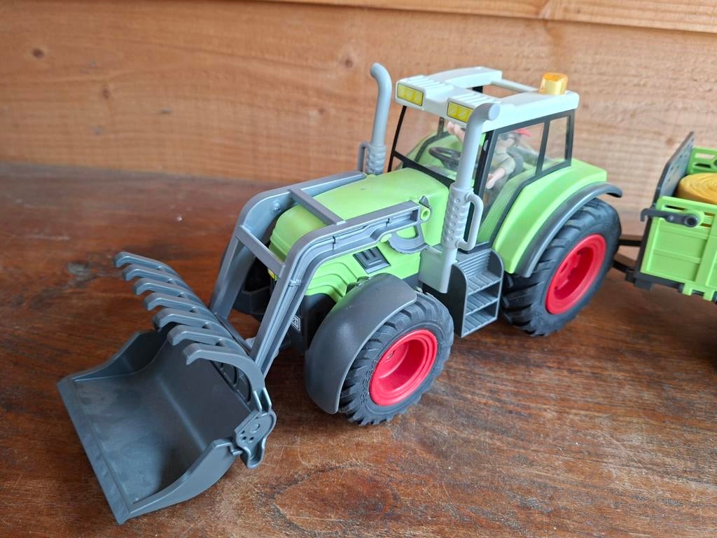 Playmobil grote tractor 5121 zonder kar, Kinderen en Baby's, Ophalen of Verzenden, Gebruikt