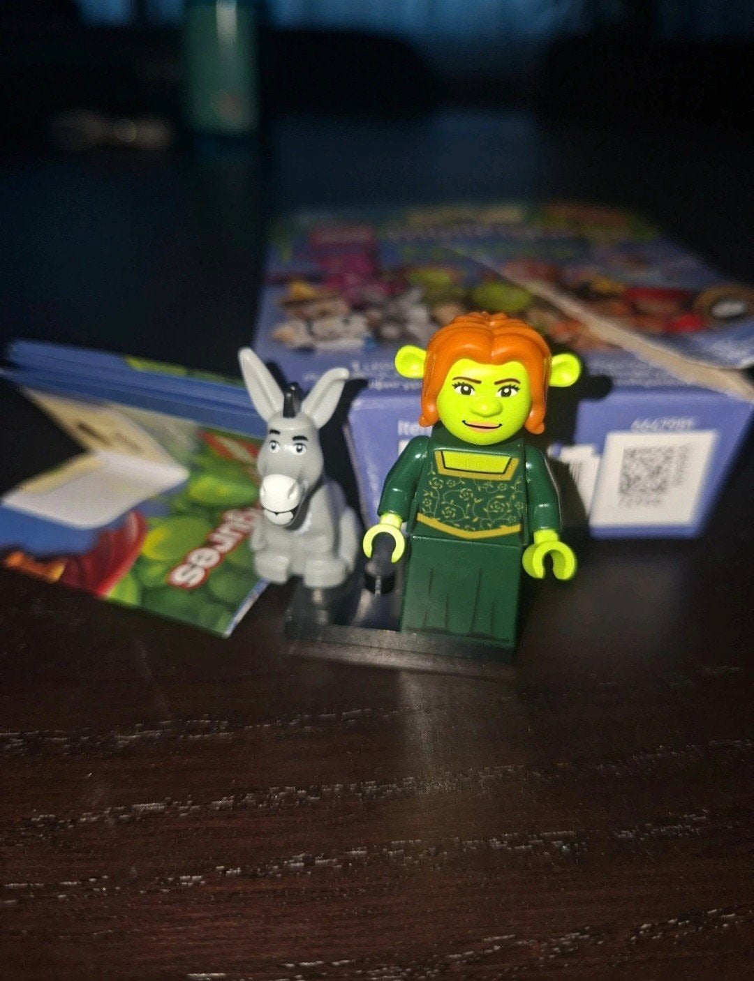 Lego Fiona en Donkey minifiguren - Zo goed als nieuw, Ophalen, Zo goed als nieuw, Overige merken