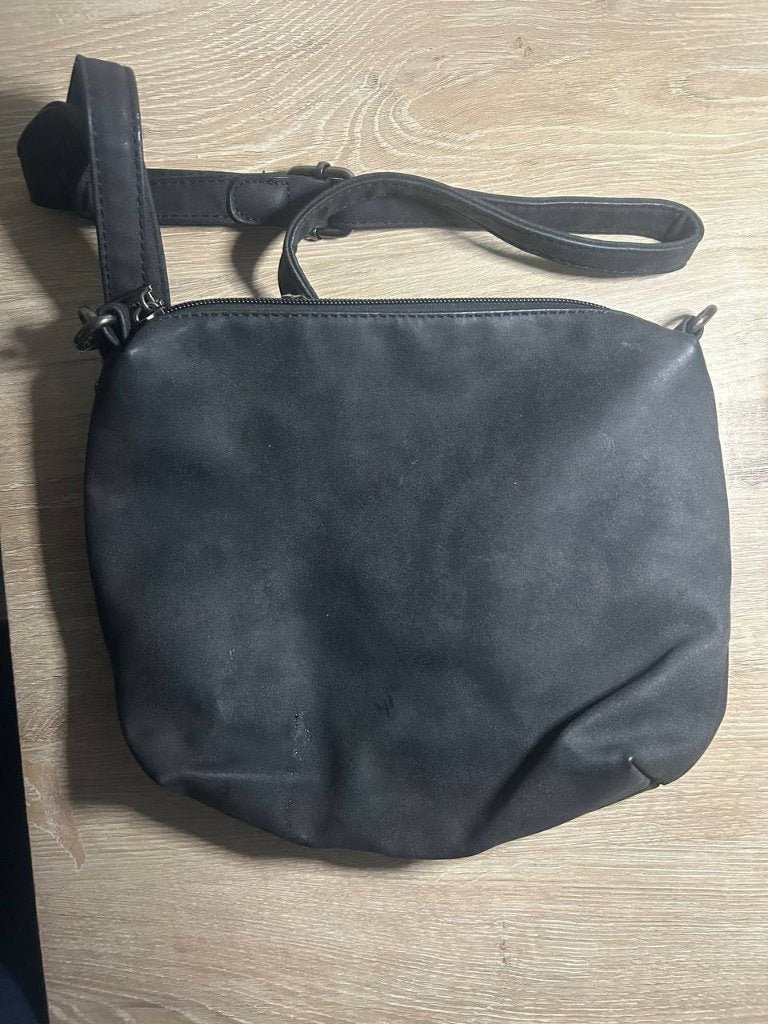 Zwart schoudertasje Mandoline, Ophalen, Gebruikt, Zwart, Schoudertasje