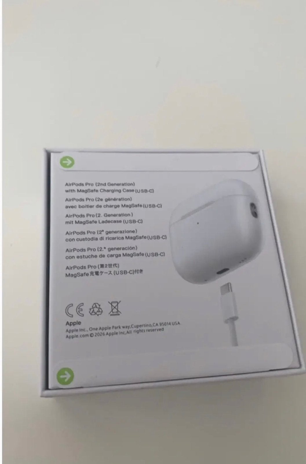 Airpods 2de generatie / nieuw, Nieuw, Ophalen of Verzenden, Apple, In oorschelp (earbud)