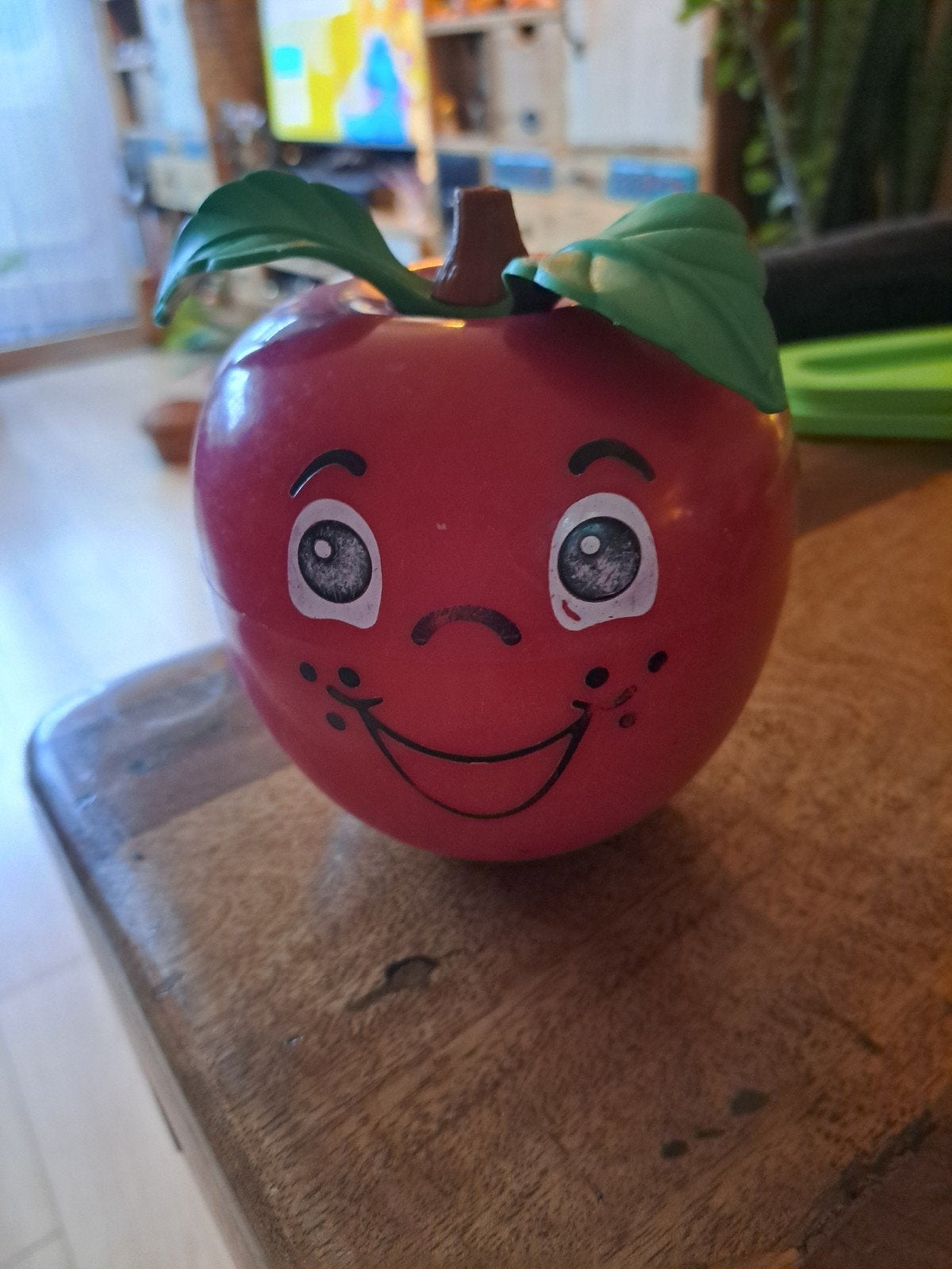 Fisher-Price Happy Apple Tuimelaar 1972 Vintage Speelgoed, Kinderen en Baby's, Speelgoed | Babyspeelgoed, Ophalen of Verzenden