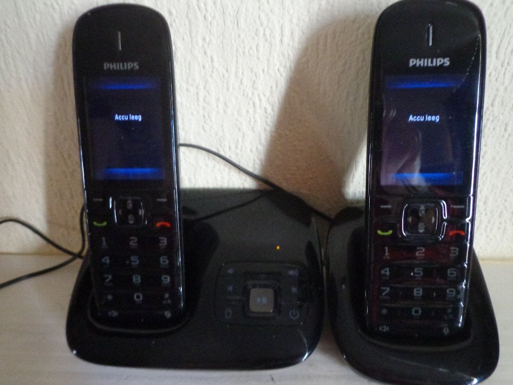 draadloze huis telefoon, Ophalen of Verzenden, Zo goed als nieuw, 2 handsets