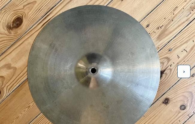 SONOR TYRCO 14" Nickel Bronze (1960's), Muziek en Instrumenten, Drumstellen en Slagwerk, Ophalen of Verzenden, Gebruikt, Overige merken