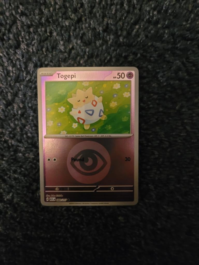 Ascended heroes Togepi reverse energy 080, Ophalen of Verzenden, Zo goed als nieuw