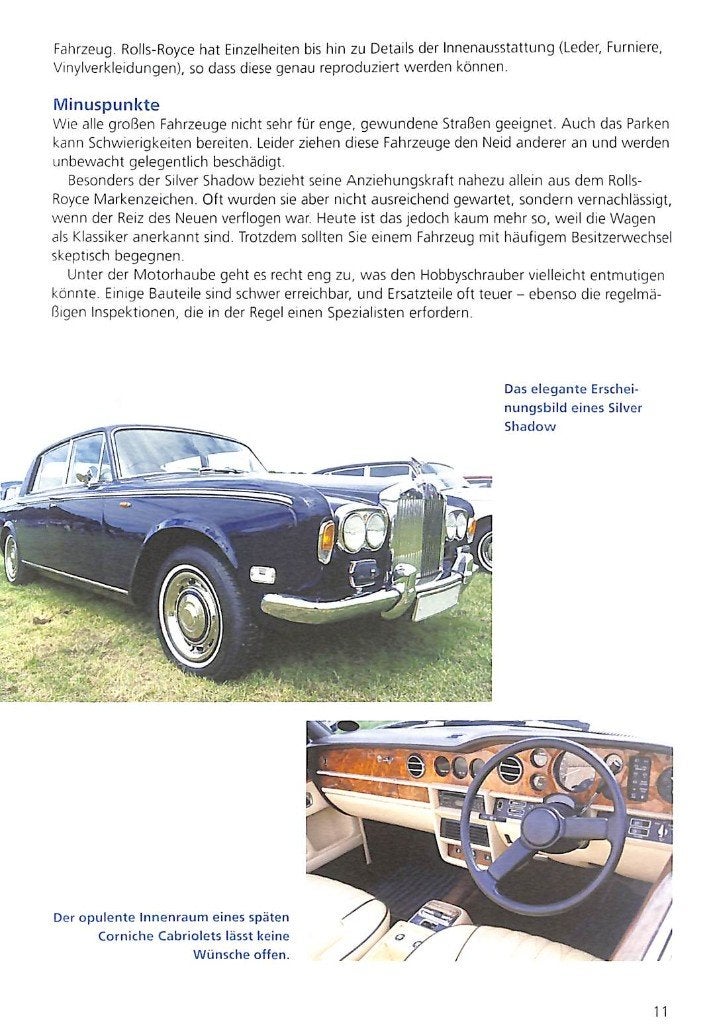Rolls-Royce Silver Shadow & Bentley T-Series, Verzenden