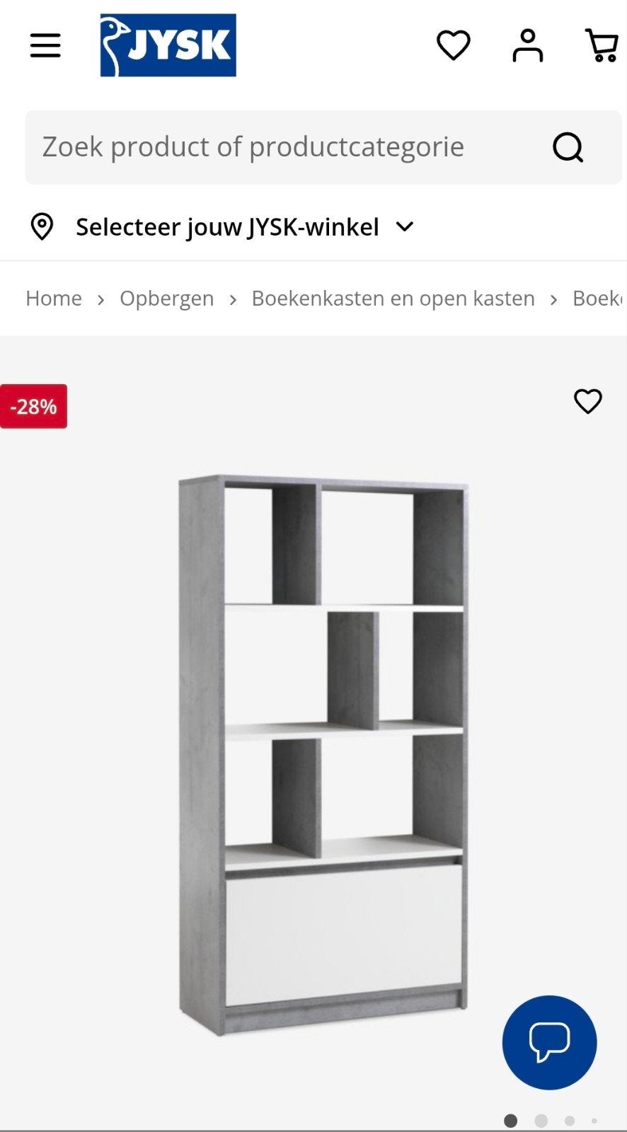 Open boekenkast!, Huis en Inrichting, Kasten | Kledingkasten, Ophalen, 50 tot 100 cm, Zo goed als nieuw, 150 tot 200 cm