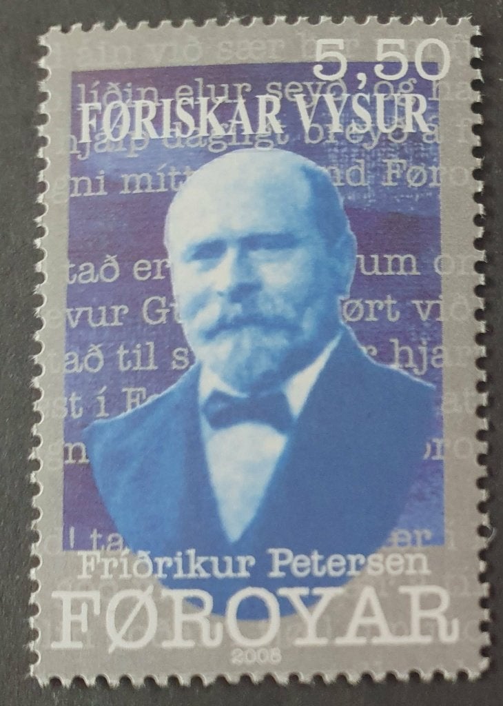 237-26 Faroer 2008 / Friorikur Petersen DK 5.50 POSTFRIS, Postzegels en Munten, Postzegels | Europa | Scandinavië, Verzenden, Denemarken