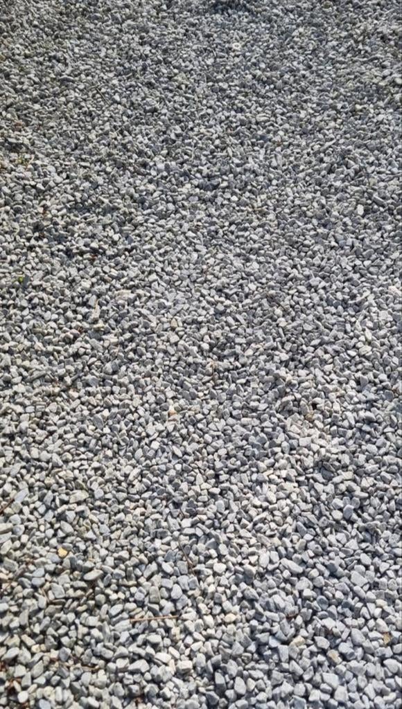 Split Icy Blue + grindmatten- ophalen voor 5 mei, Tuin en Terras, Ophalen, Gebruikt, Blauw, Split
