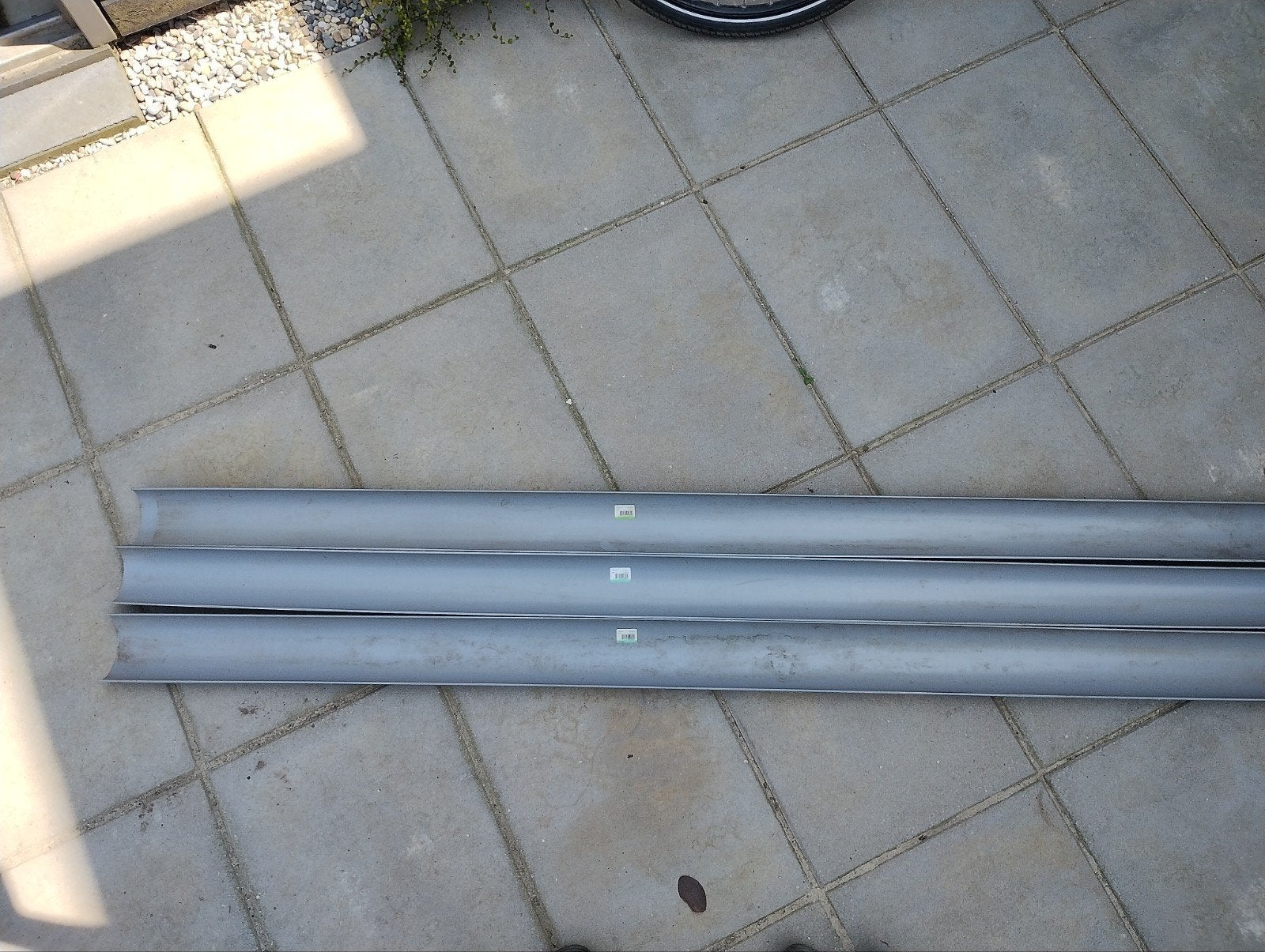 Mastgoot 2 meter lang, 100 mm breed, Ophalen, Pvc, Minder dan 2 meter, 80 mm of meer