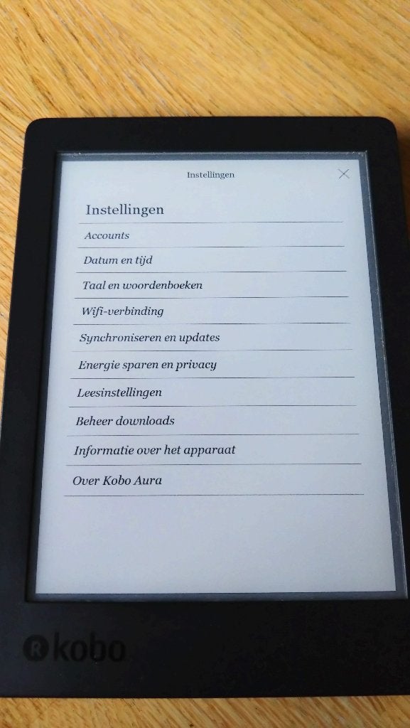 Kobo Aura e-reader - Zo goed als nieuw, Computers en Software, Gebruikt, Verzenden, 6 inch of minder, Kobo