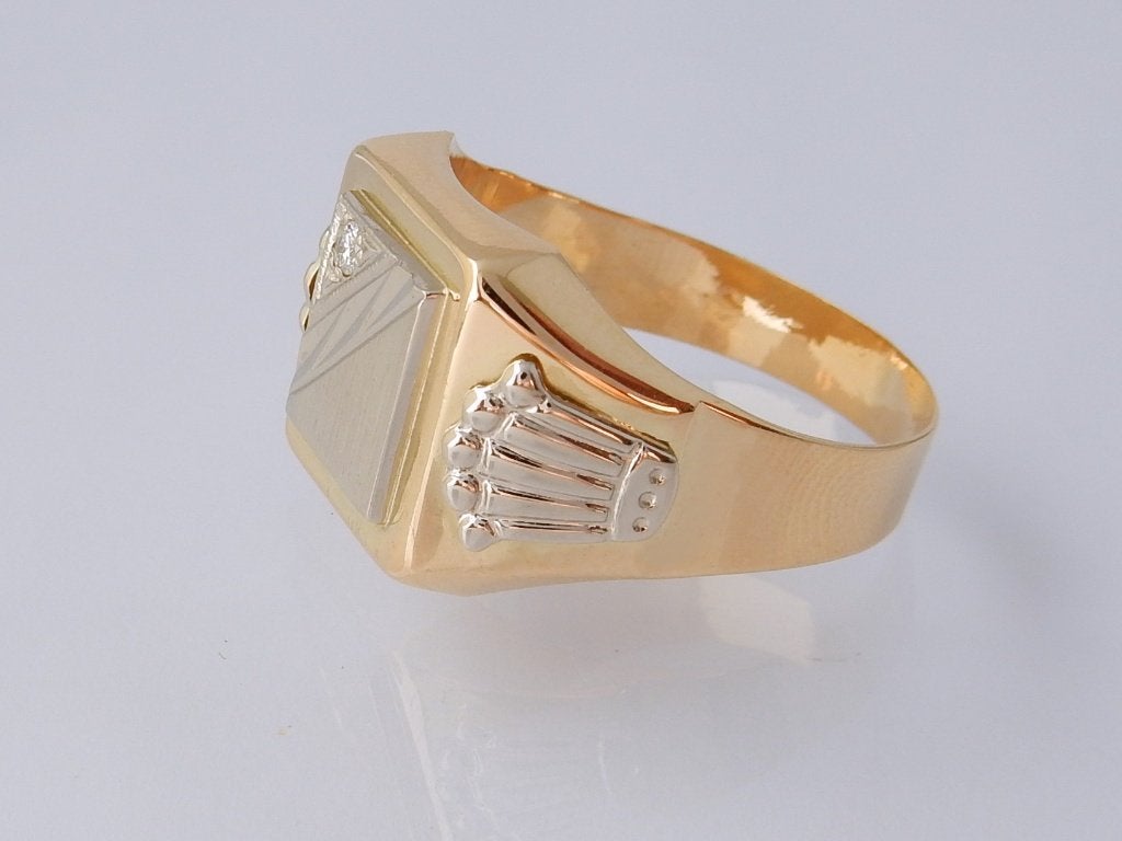 Zware 18 karaat Gouden Rolex  Herenring Ring Rolexring, Jw, 20 of groter, Heer, Nieuw