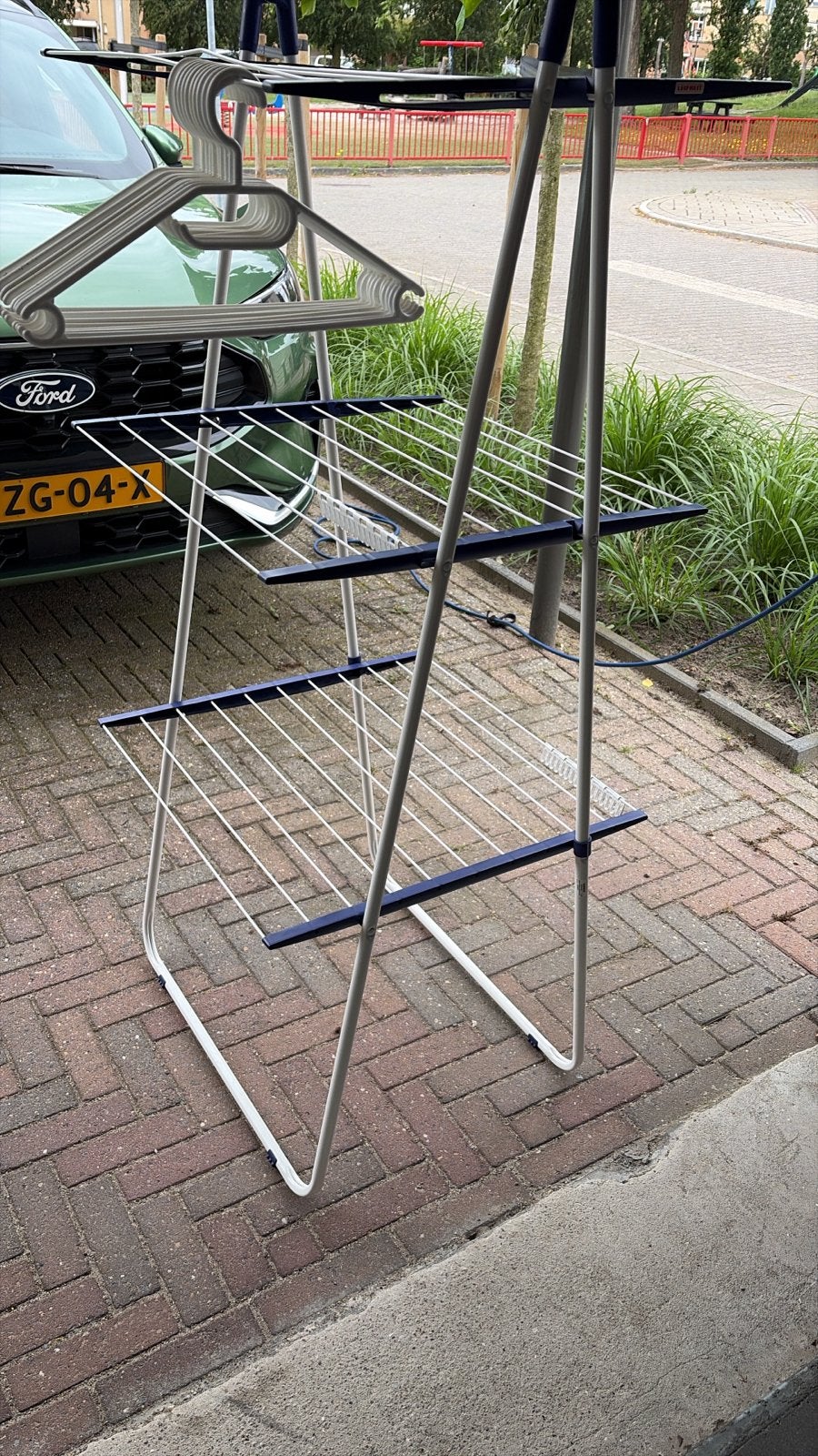 Leifheit inklapbaar wasrek - Ruimtebesparend en praktisch, Ophalen, Gebruikt