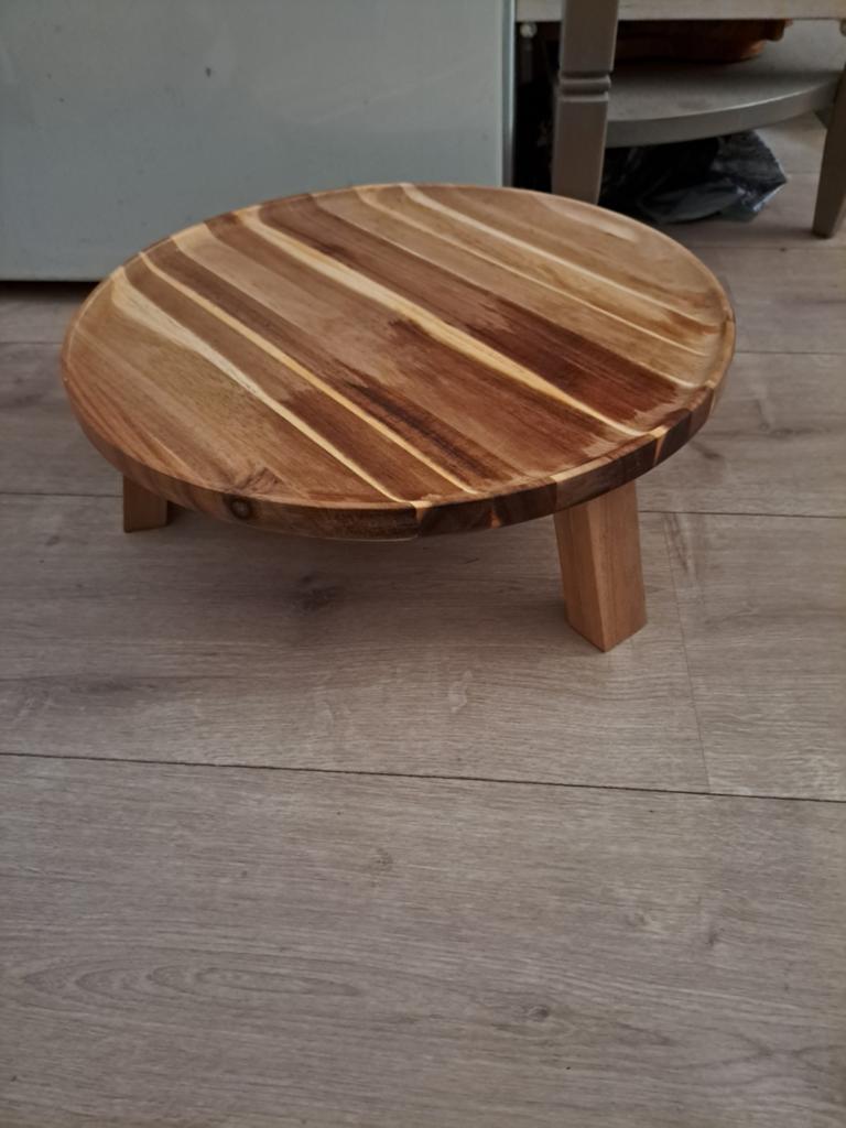 Mooie grote houten snijplank op pootjes ikea nieuw, Ophalen, Nieuw