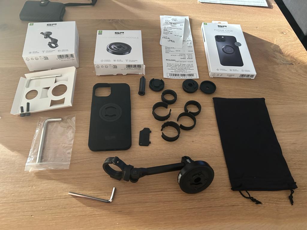 SP-connect 3D met trildemper tbv iphone!, Motoren, Accessoires | Overige, Ophalen, Zo goed als nieuw
