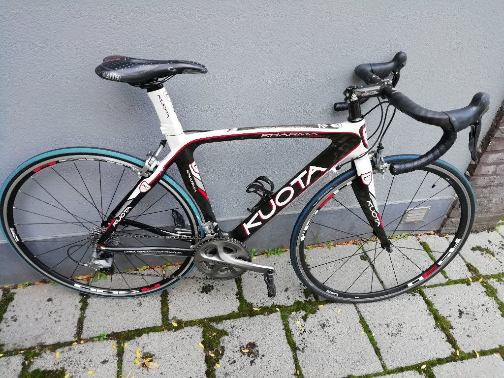 Nieuwstaat KUOTA KHARMA Full Carcon & Full Ultegra KOOPJE, Overige merken, 28 inch, Carbon, 49 tot 53 cm