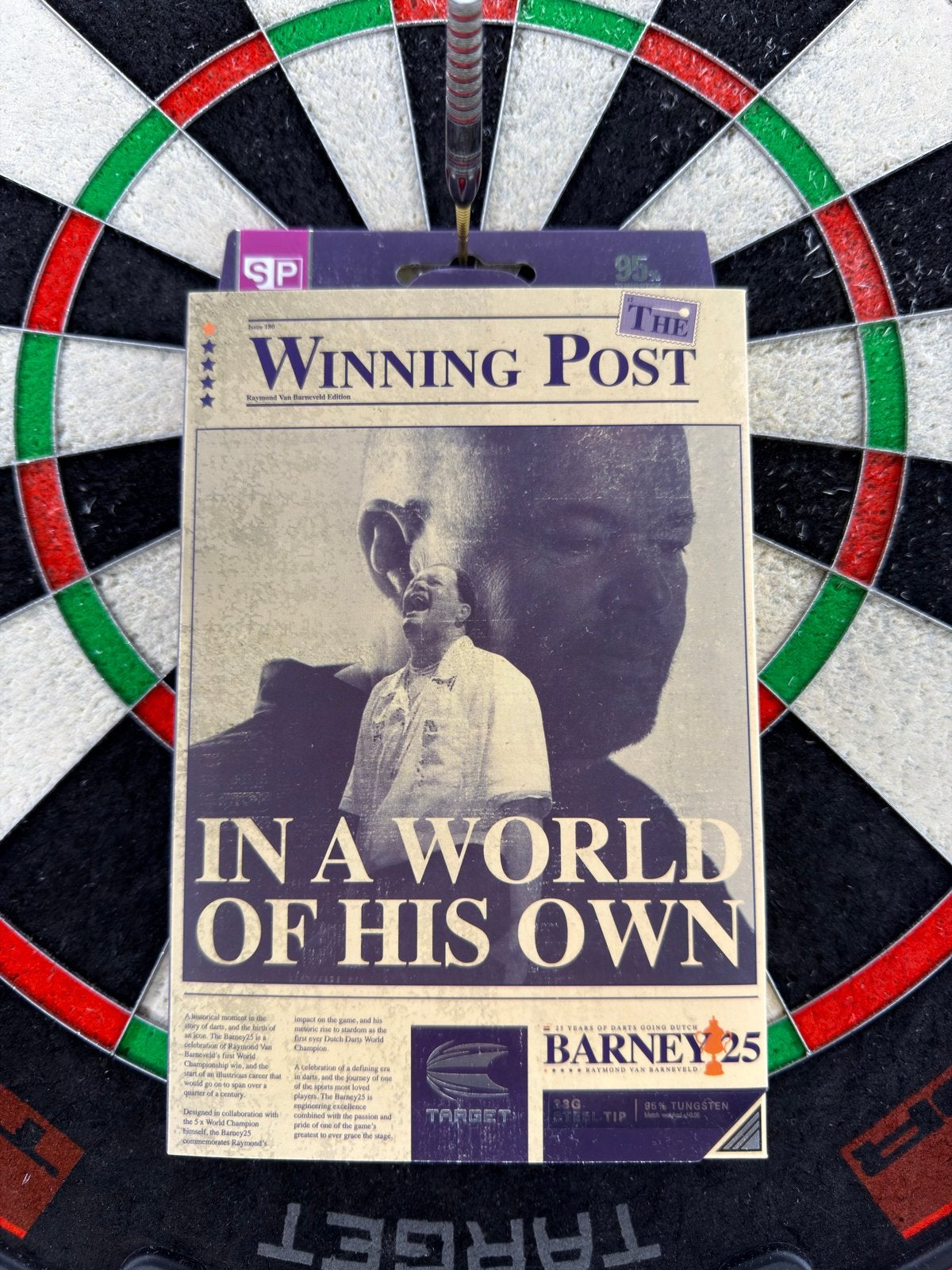 Target Darts Barney25 Raymond van Barneveld Darts, Sport en Fitness, Darts, Ophalen of Verzenden, Gebruikt, Pijlen