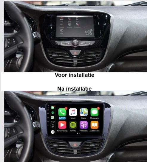 Apple carplay Radio Navigatie Opel Karl carkit android 16, Auto diversen, Autoradio's, Nieuw, Dynavin, Verkoop@inbouwnavigatie.com