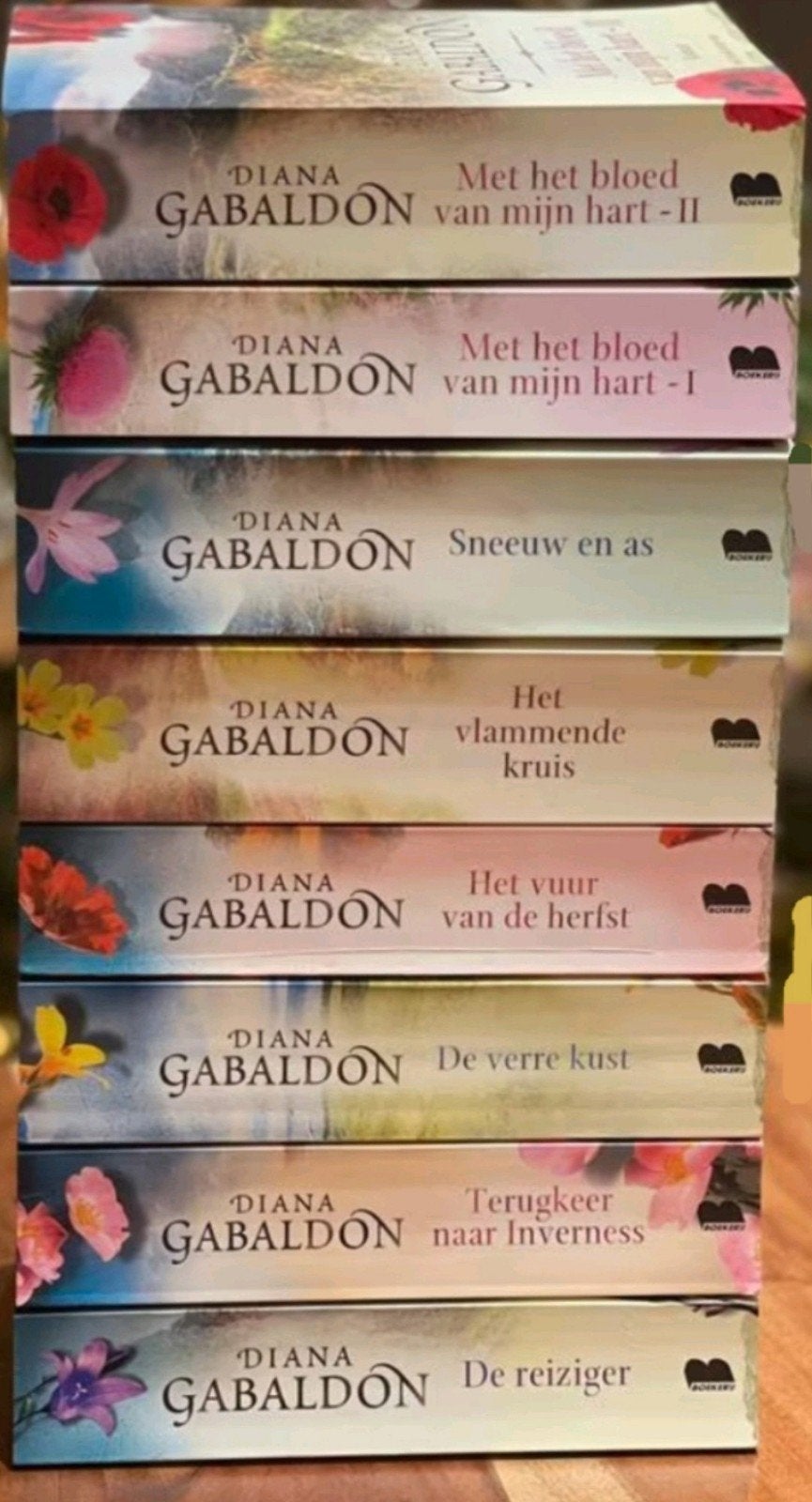 Outlander boekenreeks Diana Gabaldon - 8 delen, Ophalen of Verzenden, Zo goed als nieuw, Diana Gabaldon