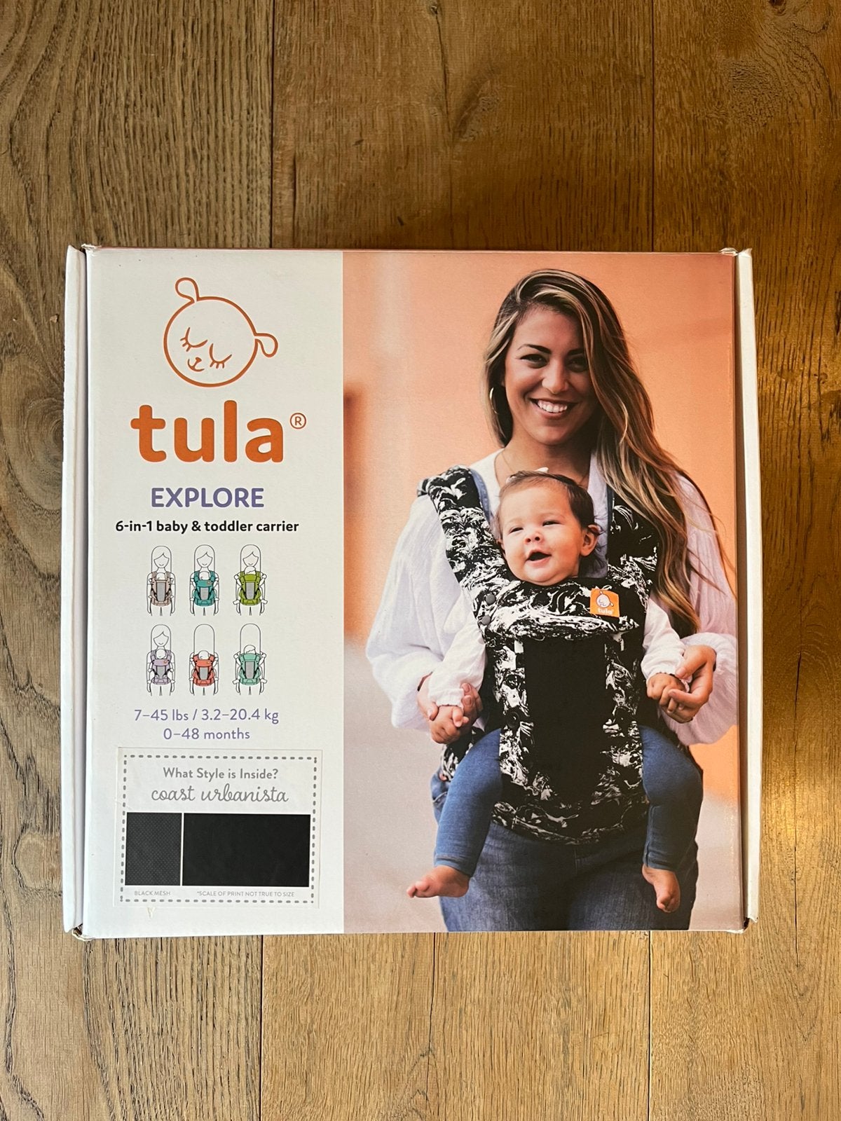 Tula Explore draagzak, Kinderen en Baby's, Babydragers en Draagdoeken, Overige merken, Buik of Rug, Ophalen of Verzenden, Zo goed als nieuw