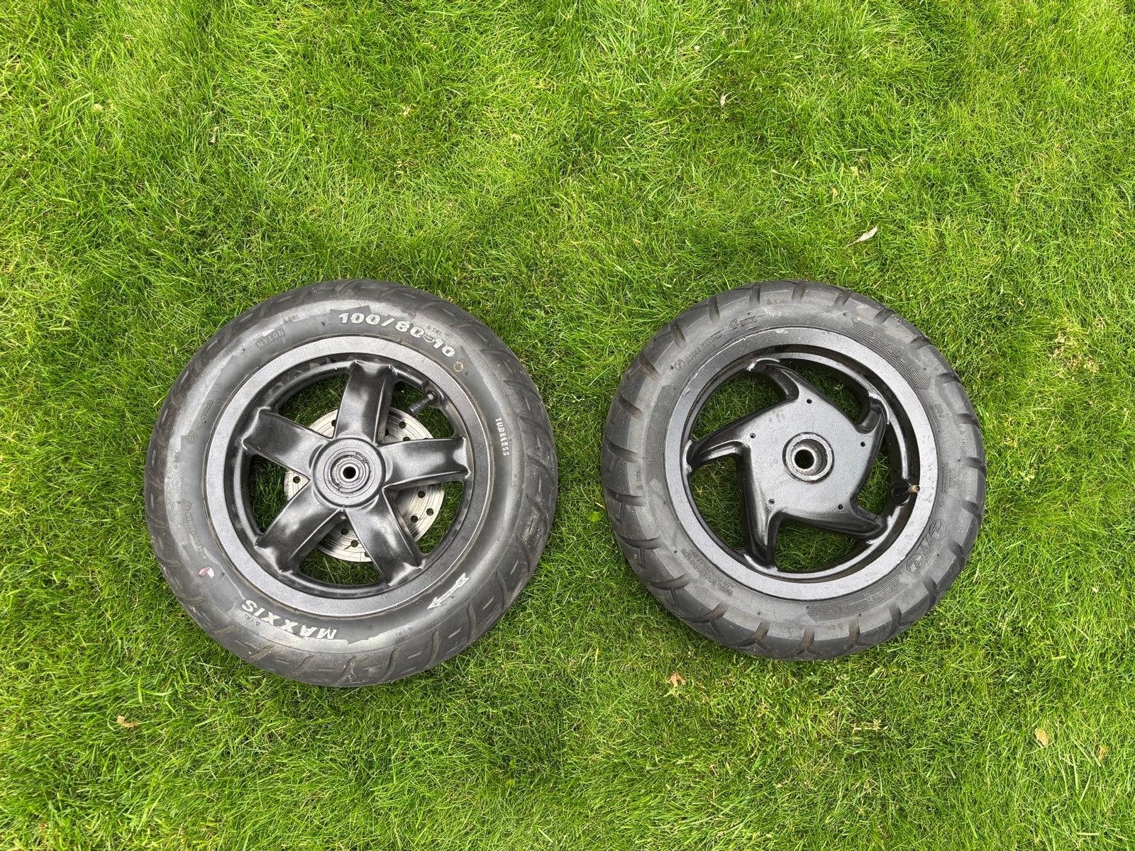 Originele velgen set Piaggio Zip 10 inch, Fietsen en Brommers, Brommeronderdelen | Scooters, Ophalen, Gebruikt, Overige typen