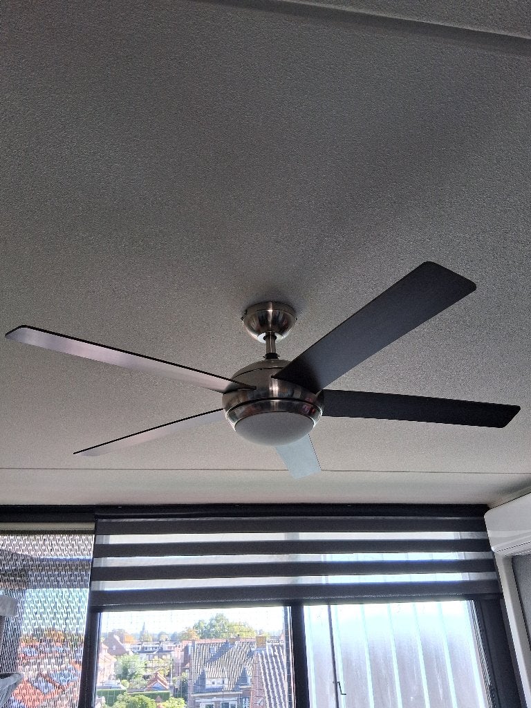 Mooie plafond ventilator, Witgoed en Apparatuur, Ophalen, Zo goed als nieuw, Plafondventilator