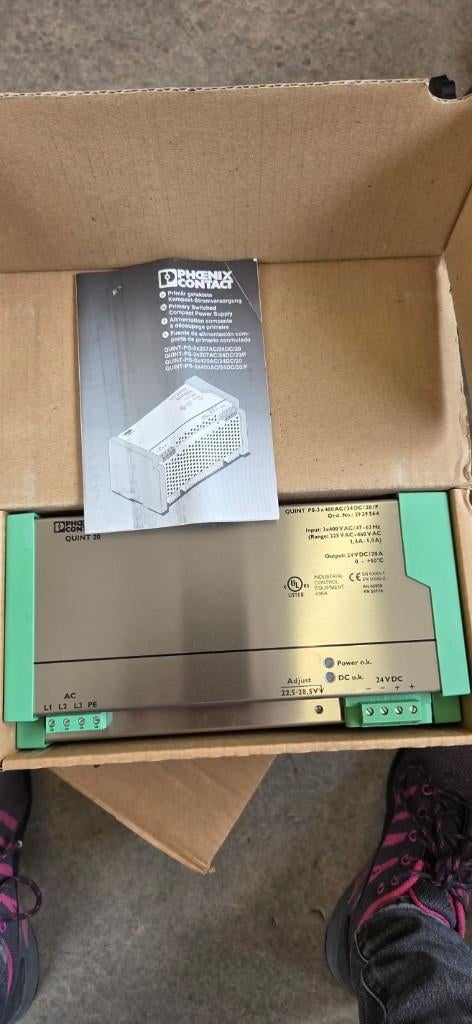 Phoenix Contact QUINT-PS-3x400-500AC/24DC/20, Ophalen, Zo goed als nieuw