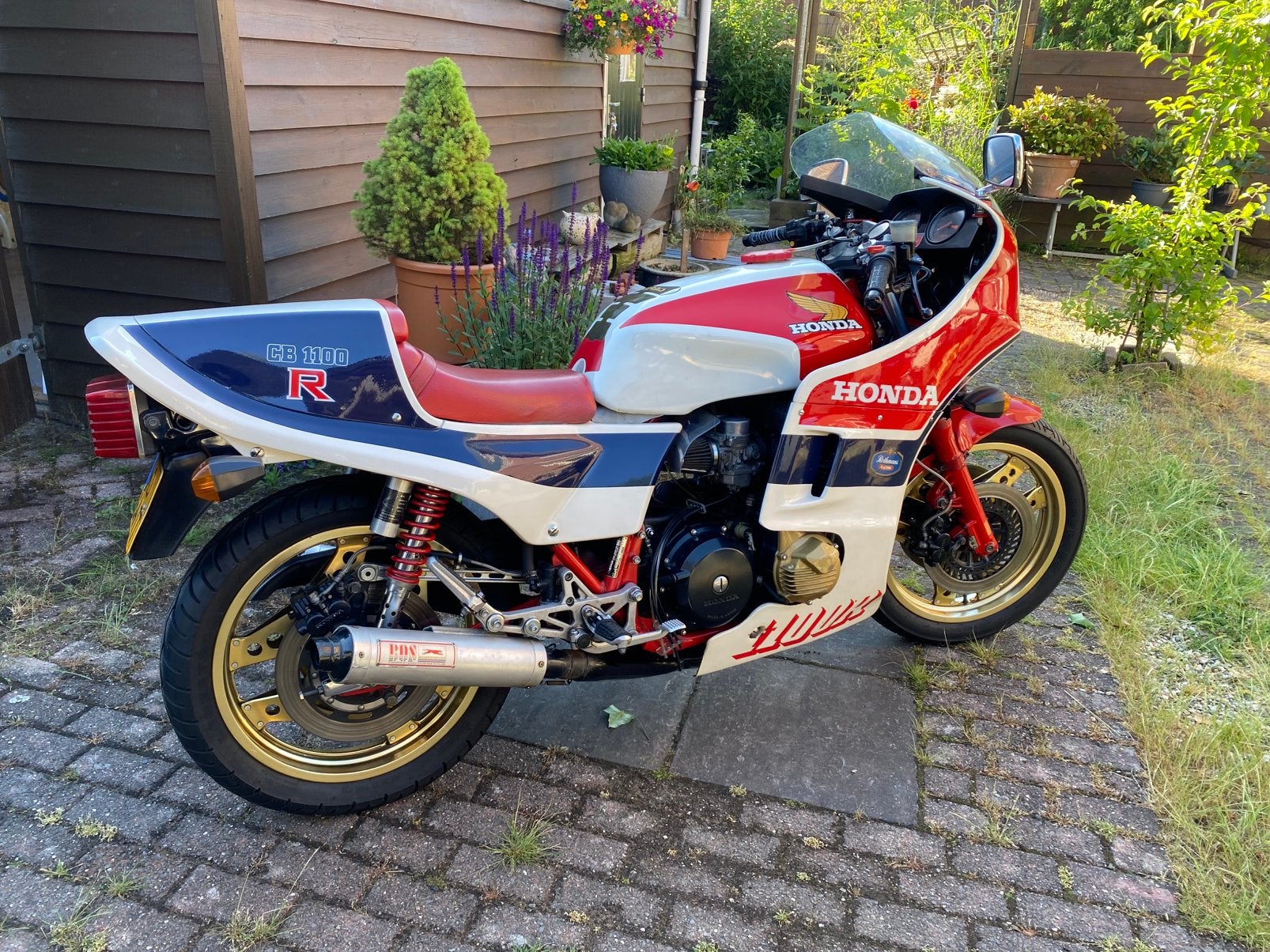 Honda cb1100r, CB1100R, 1982, Motoren