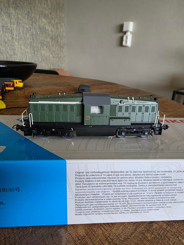 Piko ns diesellok rh 2000, Wisselstroom, Locomotief, Zo goed als nieuw, Piko
