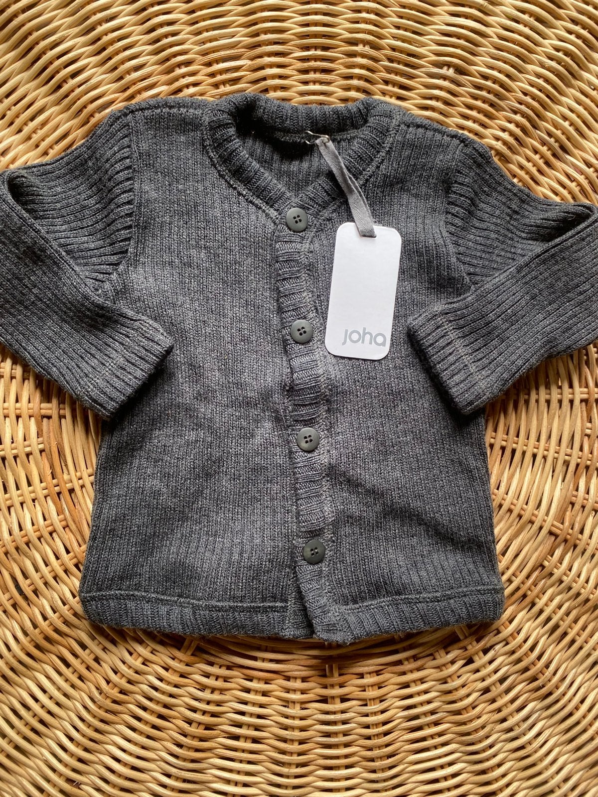 Prachtig wollen vestje JOHA mt 80, Verzenden, Nieuw, Jongetje of Meisje, Truitje of Vestje