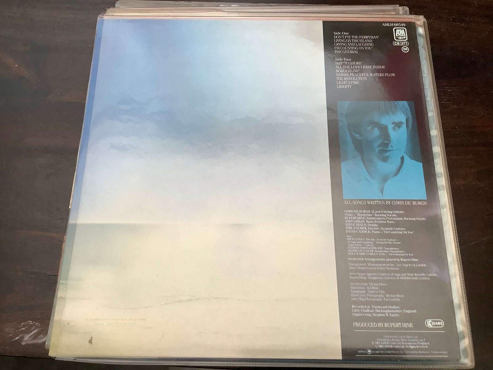 Chris de Burgh - The Getaway LP (1982), LP, Pop, Ophalen of Verzenden, Zo goed als nieuw