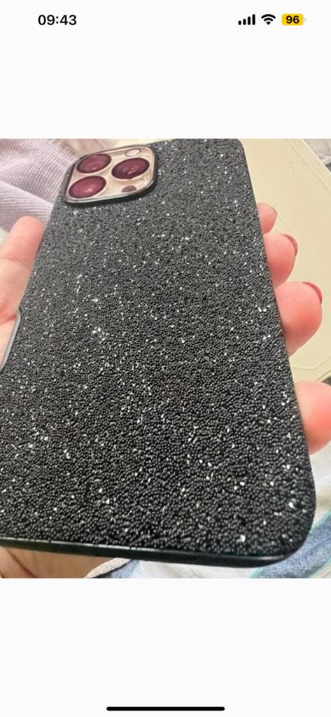 New- swarovski iphone 16 pro max - telefoonhoesje - black, Ophalen of Verzenden, Nieuw