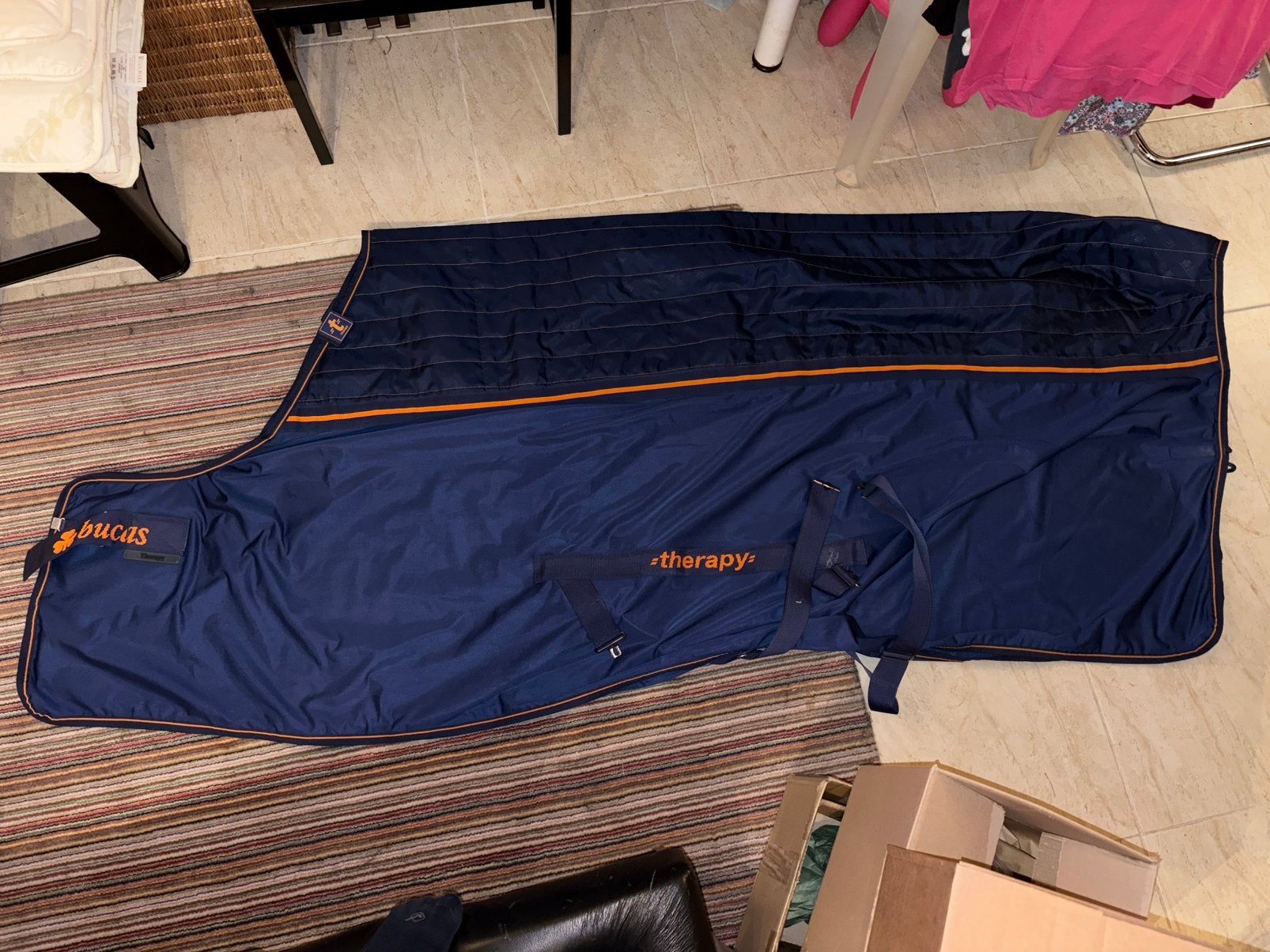 Bucas therapy liner maat 165/215, Ophalen of Verzenden, Zo goed als nieuw, Onderdeken/liner, Bucas