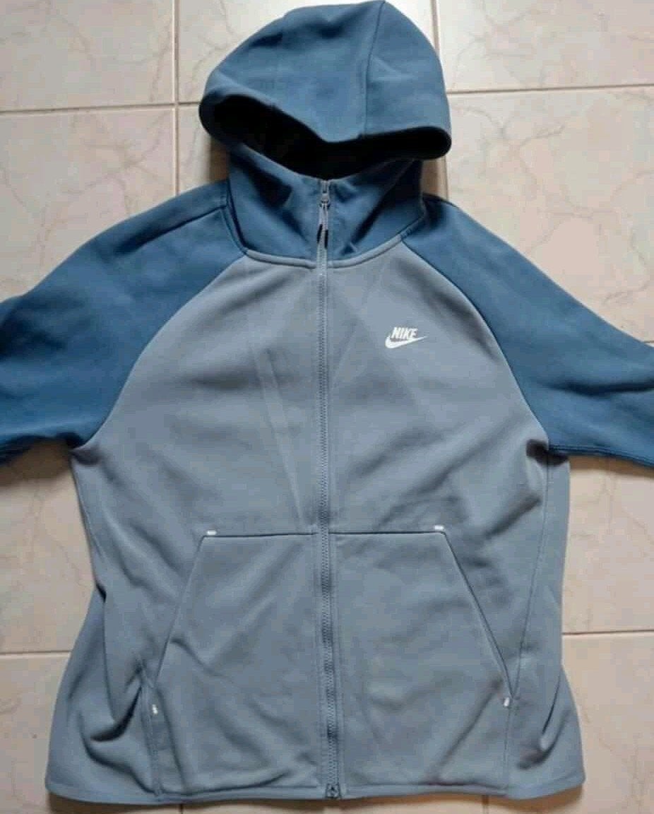 Origineel Nike Tech fleece vest maat L, Maat 52/54 (L), Blauw, Nike, Ophalen of Verzenden