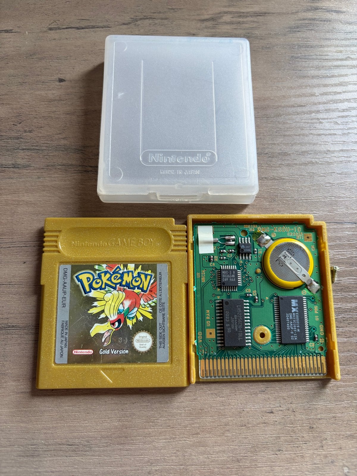 Pokémon Gold Version - Game Boy Color, Spelcomputers en Games, Gebruikt, 1 speler, Ophalen of Verzenden, Role Playing Game (Rpg)
