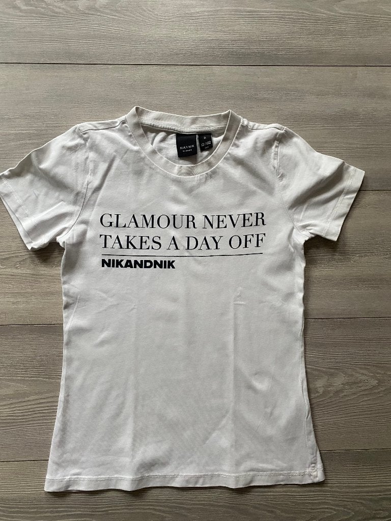NIK & NIK shirtje maat 152, Kinderen en Baby's, Kinderkleding | Maat 152, Meisje, Ophalen of Verzenden, Zo goed als nieuw, Shirt of Longsleeve