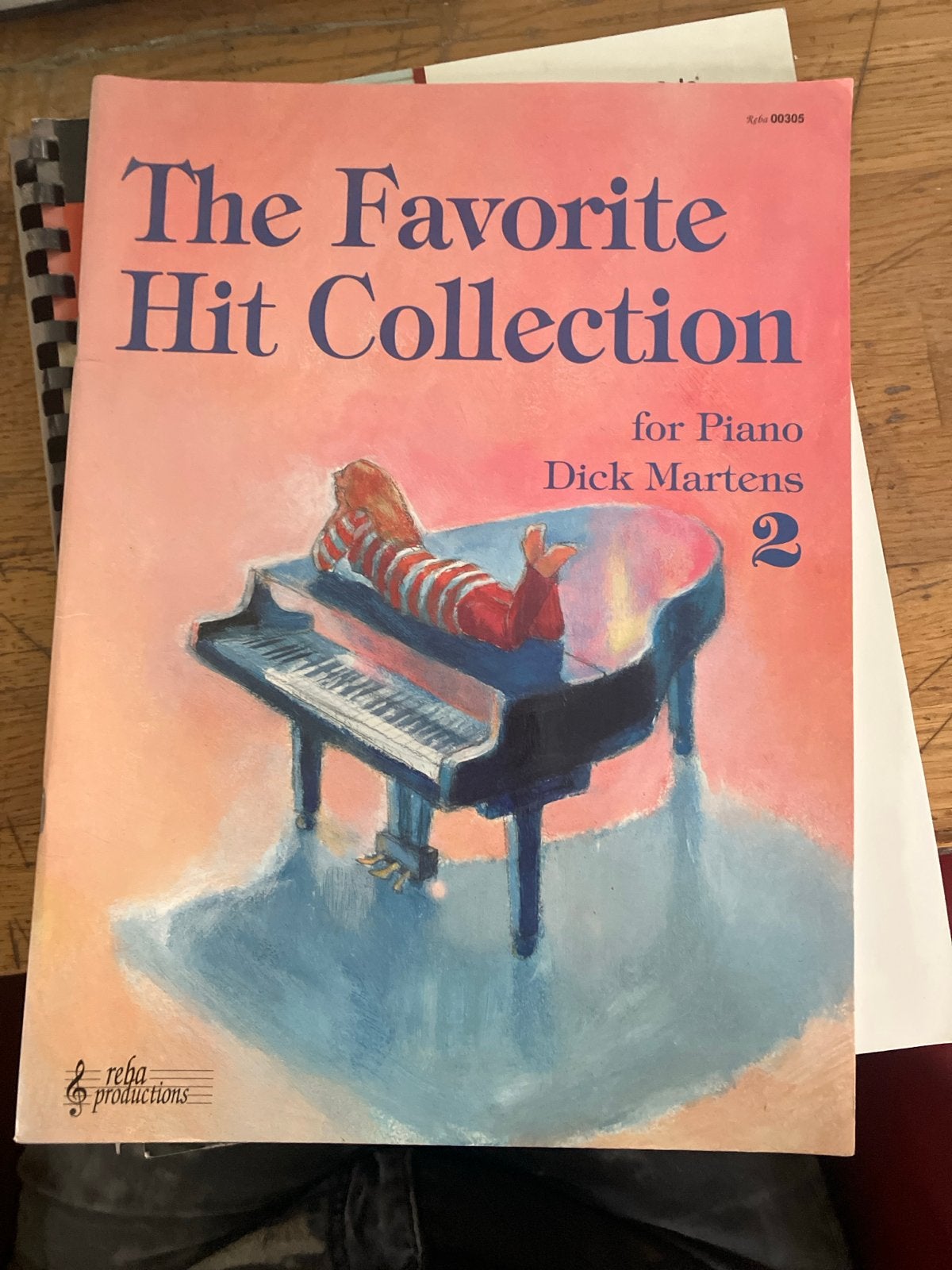 The Favorite Hit Collection voor Piano - Dick Martens 2, Gebruikt, Ophalen of Verzenden, Artiest of Componist, Piano