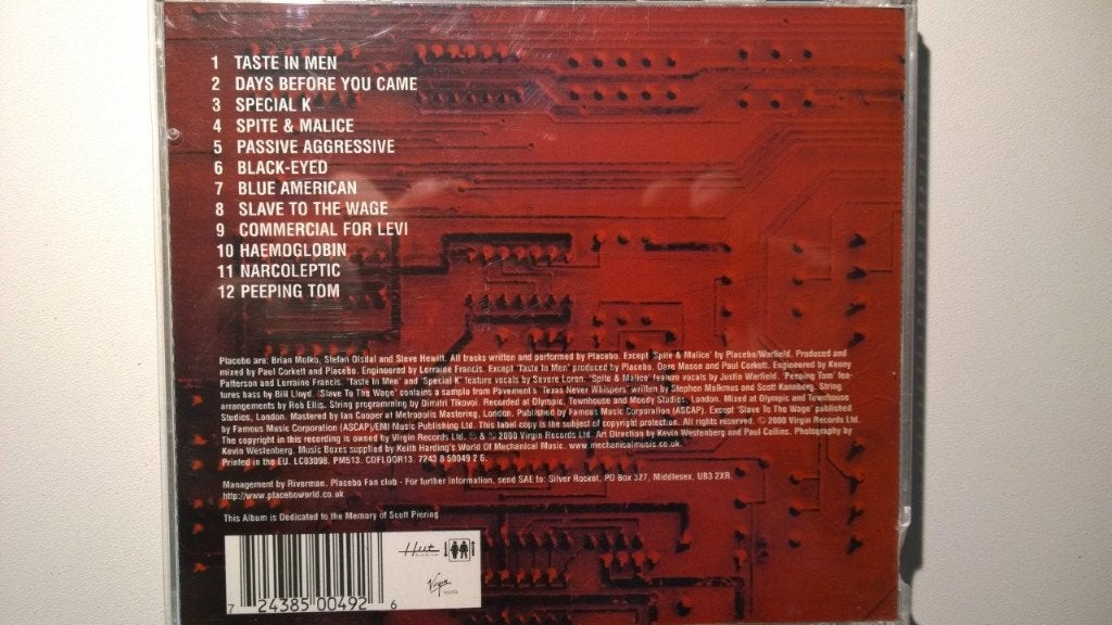 Placebo - Black Market Music, Ophalen of Verzenden, Zo goed als nieuw, Poprock, Album