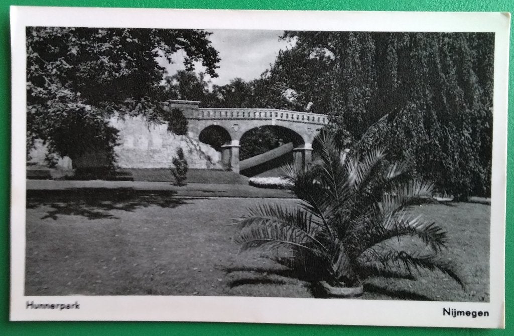 Nijmegen, Hunnerpark. Klf, Verzenden, 1940 tot 1960, Ongelopen, Gelderland