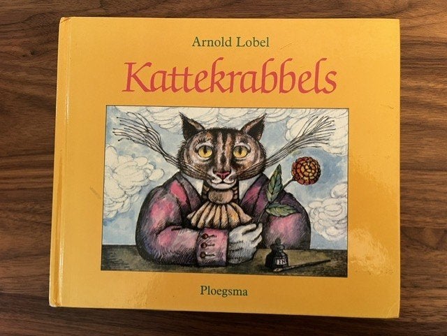 Arnold Lobel - Kattekrabbels, Boeken, Kinderboeken | Jeugd | onder 10 jaar, Ophalen of Verzenden, Zo goed als nieuw, Fictie algemeen