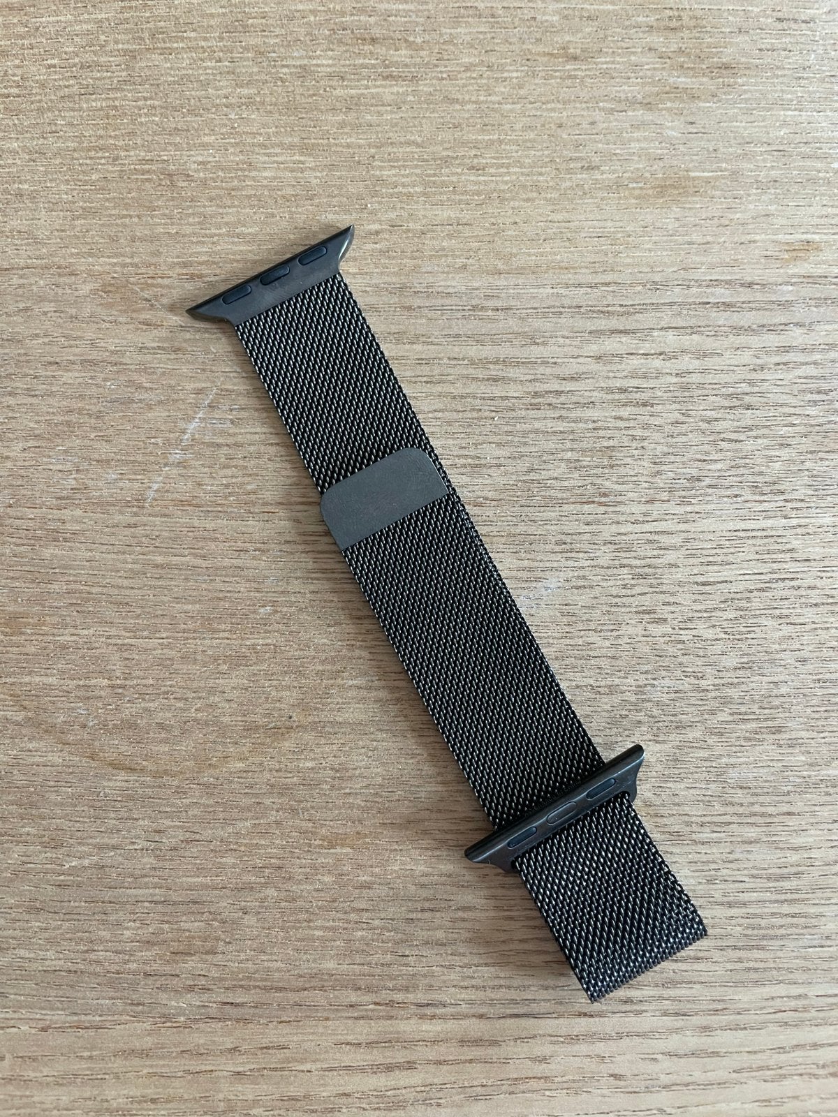Apple Watch Milanese Loop Band 41mm - Zwart, Ophalen, Zo goed als nieuw, Zwart