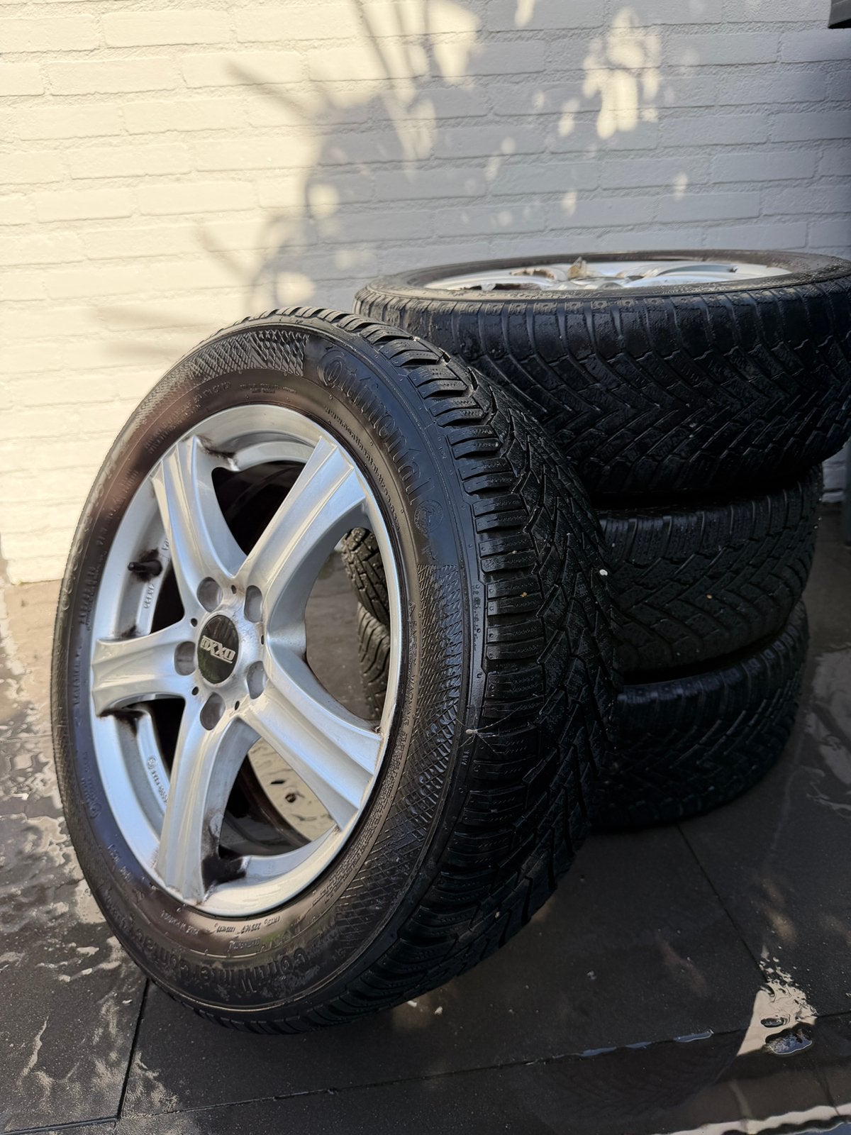 4x 16 inch winterband, Ophalen, Gebruikt, 16 inch, Banden en Velgen