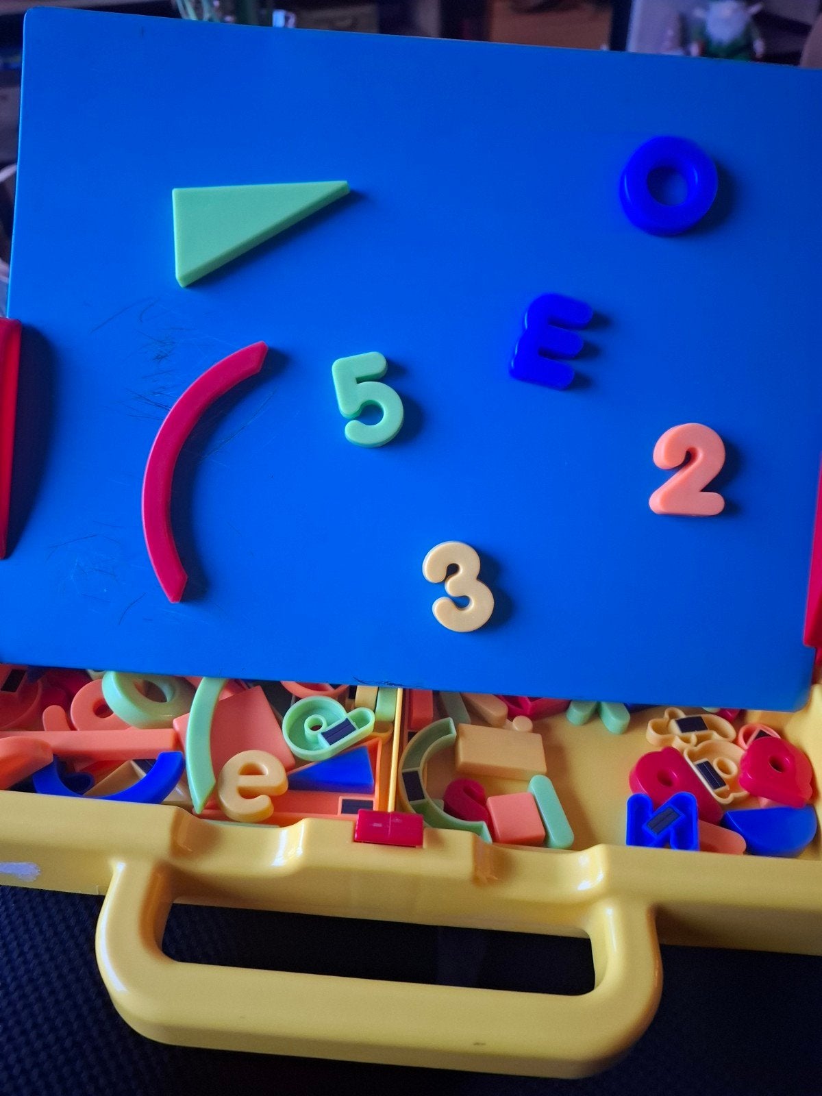 magneetbord, Ophalen, Gebruikt
