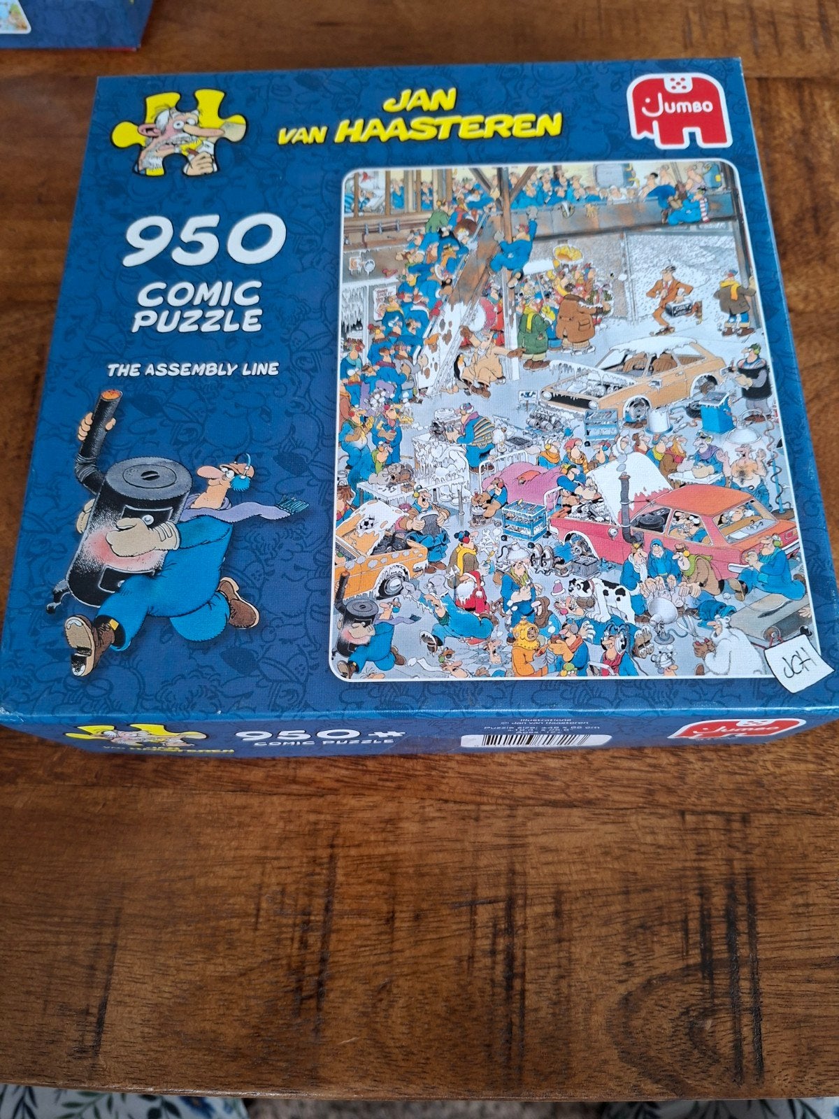Jan van Haasteren Assembly line, Ophalen of Verzenden, 500 t/m 1500 stukjes, Zo goed als nieuw, Legpuzzel