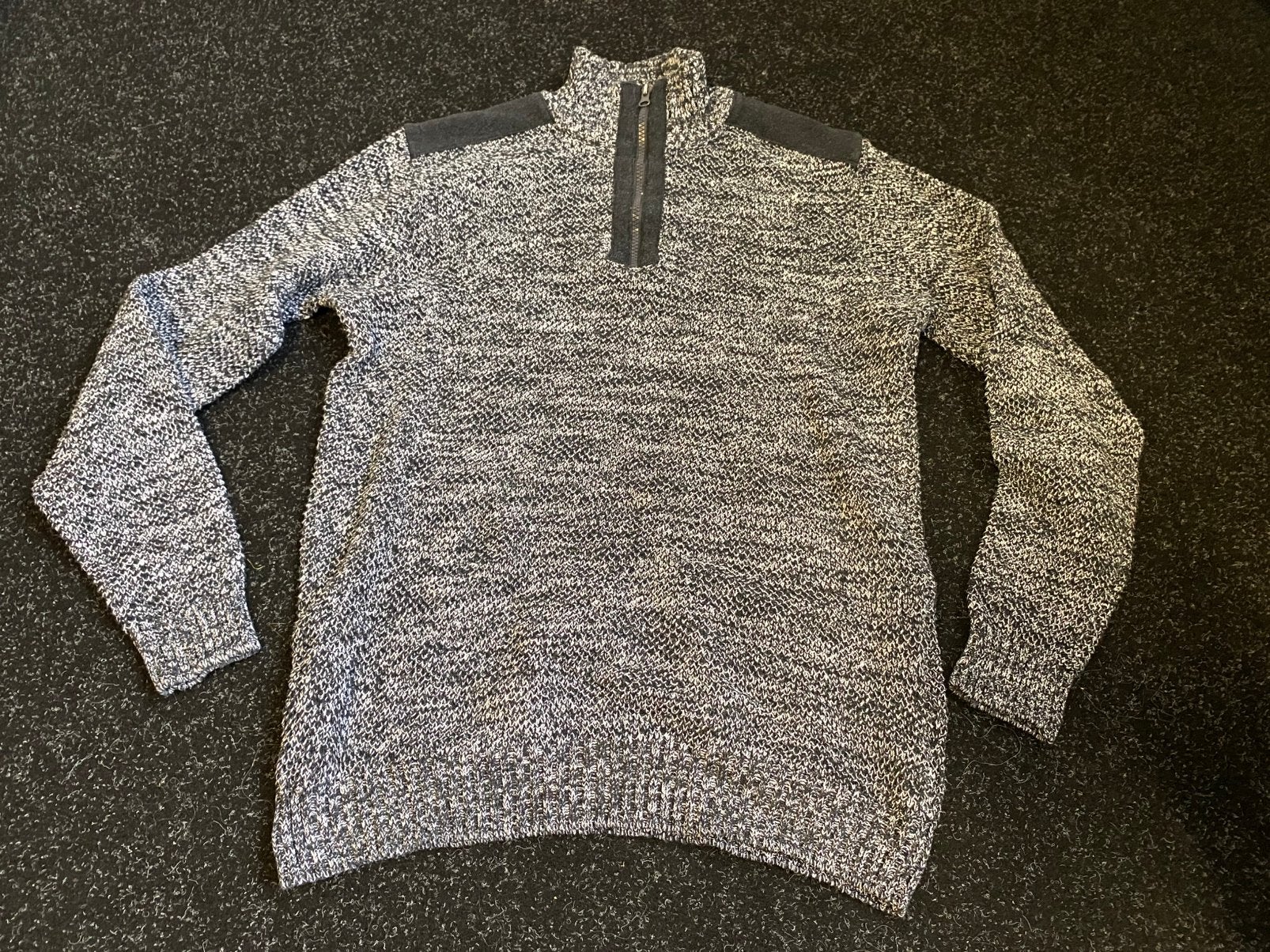 Zaffiri trui met zipper maat m, Verzenden, Zo goed als nieuw, Maat 48/50 (M), Meerkleurig