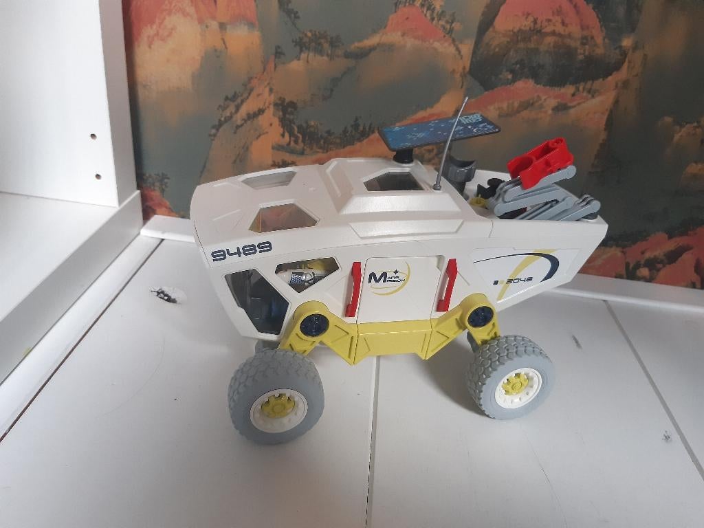 Playmobil space mars rover, Kinderen en Baby's, Speelgoed | Playmobil, Ophalen of Verzenden, Gebruikt, Complete set